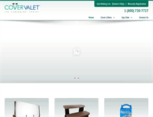 Tablet Screenshot of covervalet.com